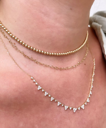 Flocked Flora Necklace