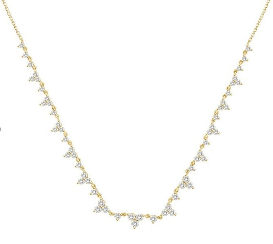 Flocked Flora Necklace