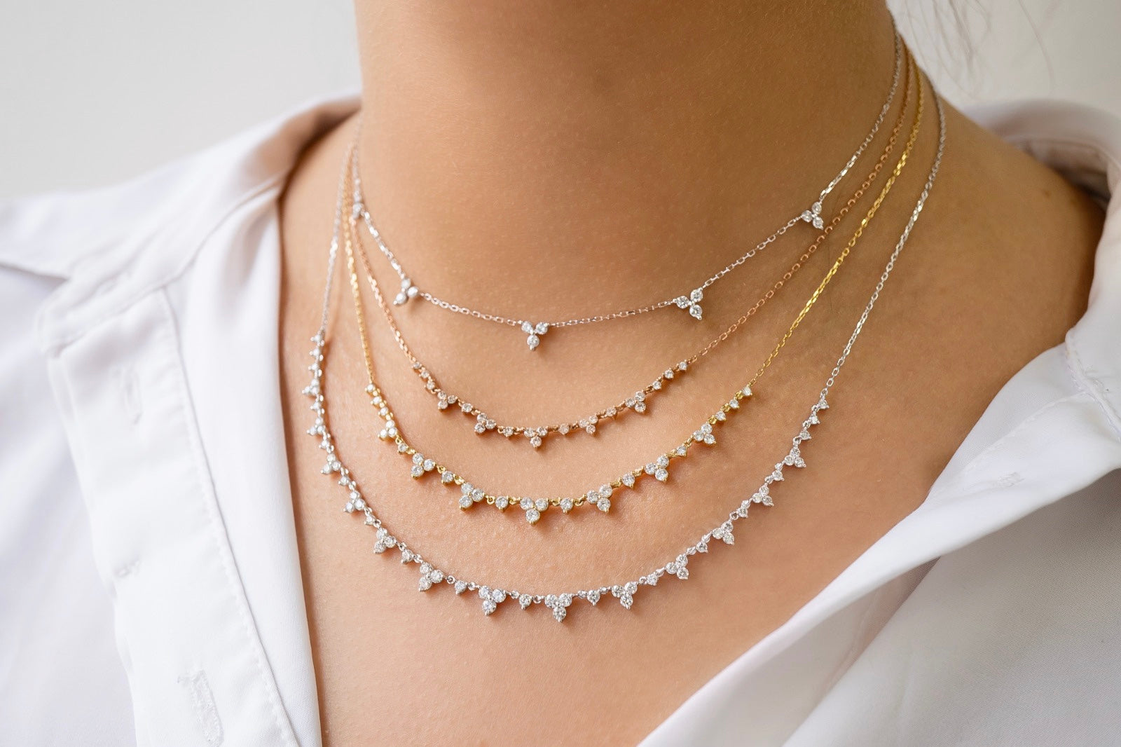 Flora Diamond Necklace
