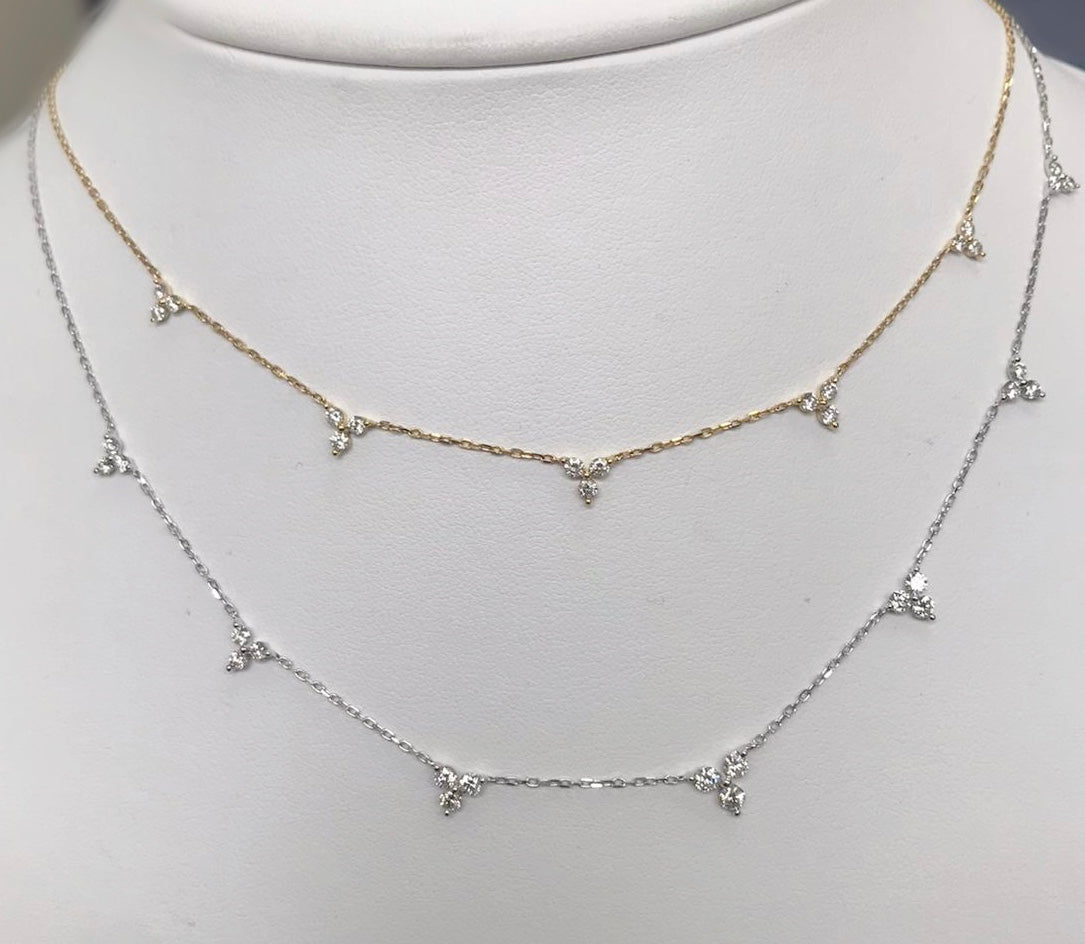 Flora Diamond Necklace