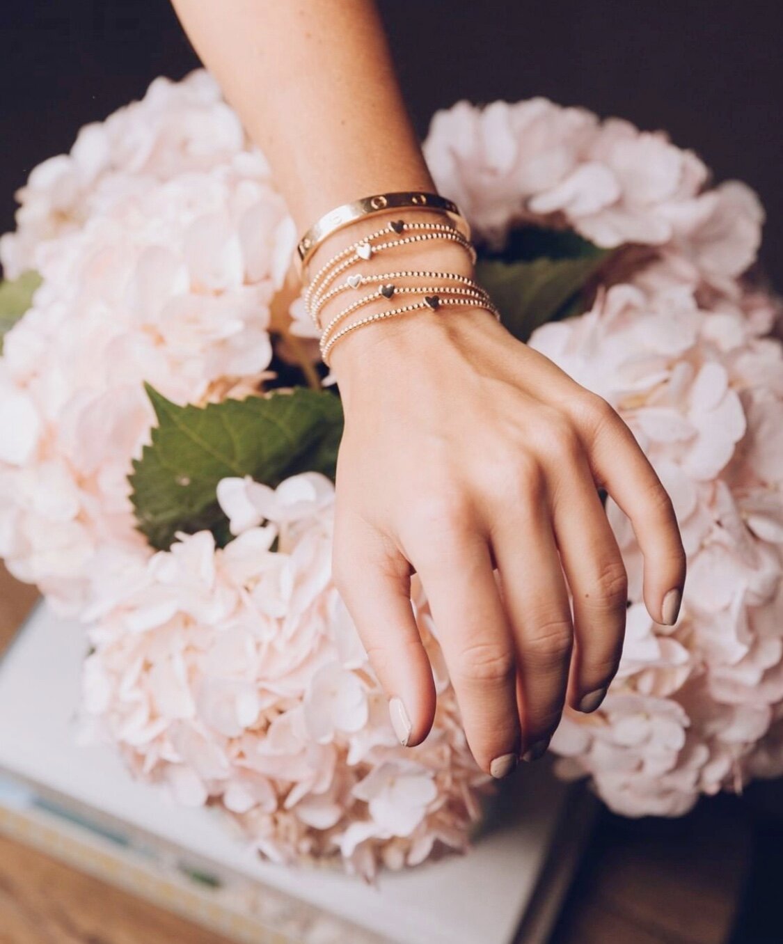 heart bauble bracelet