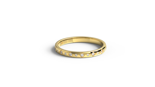 Thin Diamond Cigar Band