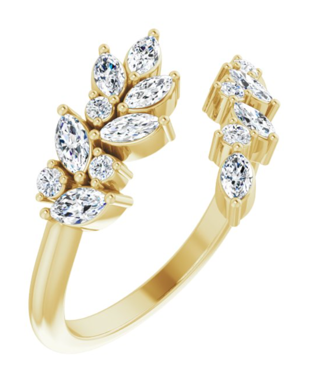 Diamond Ivy Ring
