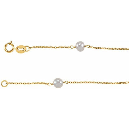 Pearl Station Bracelet
