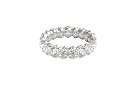 Mini Oval Eternity Band
