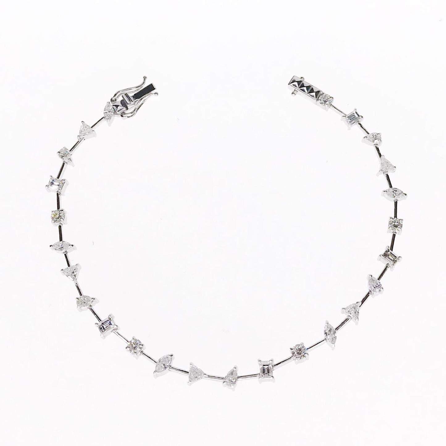 Motley Diamond Tennis Bracelet