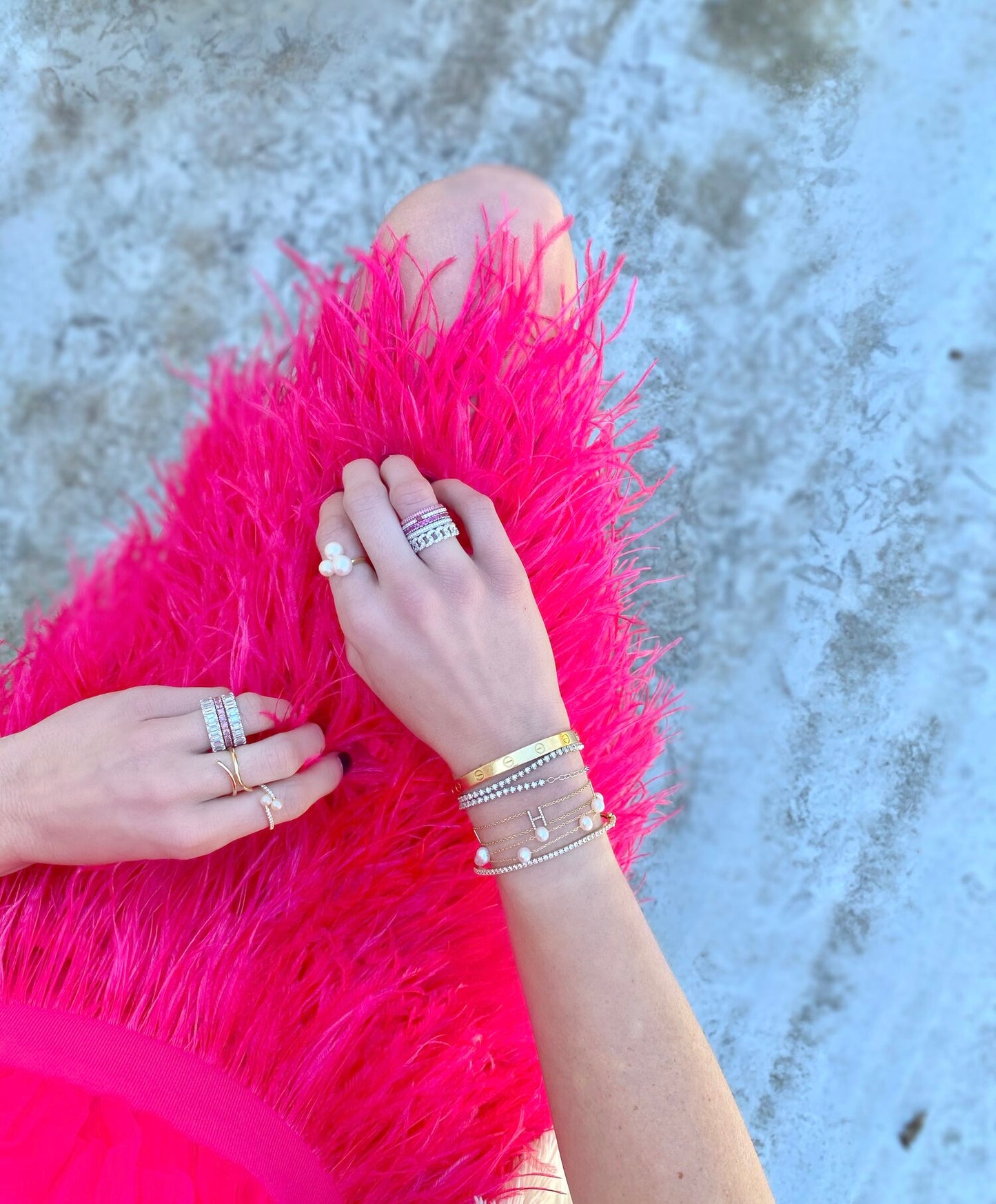 Pearl Station Bracelet