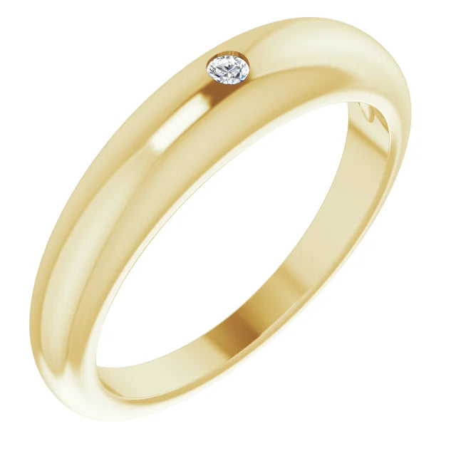 Petite Diamond Dome Ring
