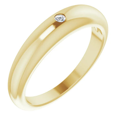Petite Diamond Dome Ring