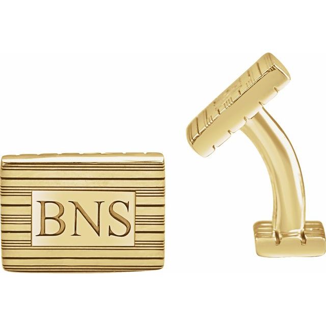Pin Strip Cuff Links