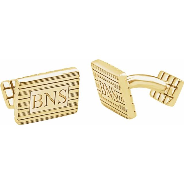 Pin Strip Cuff Links