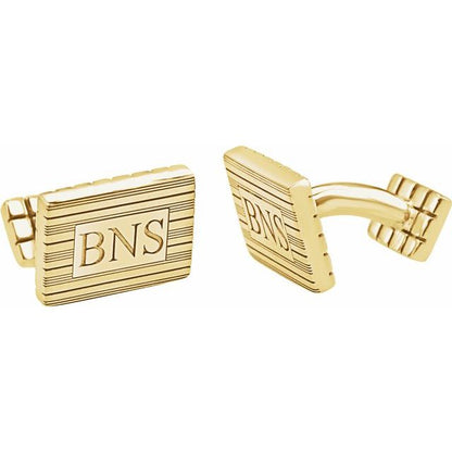 Pin Strip Cuff Links