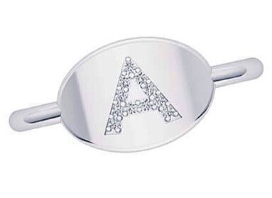 Initial Signet Ring