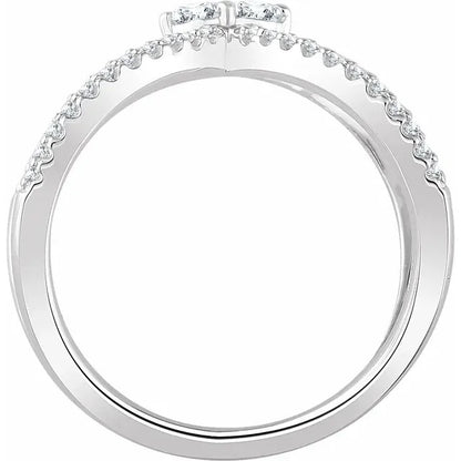 Tied Together Diamond ring