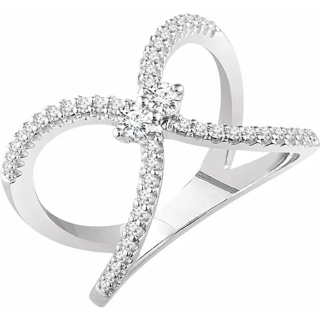 Tied Together Diamond ring