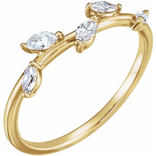 Diamond Vine Ring