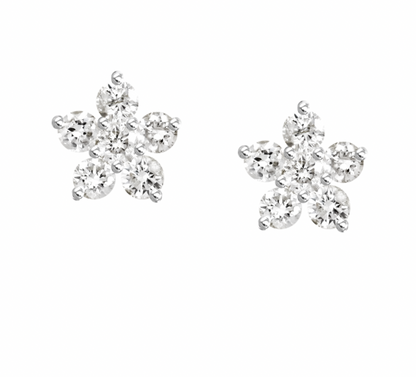 Diamond Bloom Studs