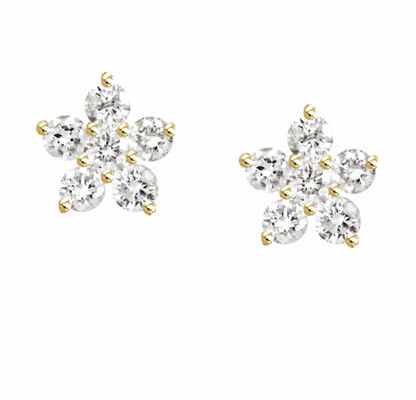 Diamond Bloom Studs