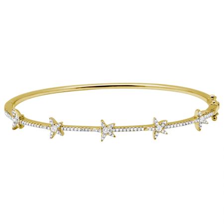 diamond star bangle