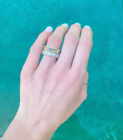 fruitloop diamond ring