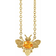 Custom Bee Necklace