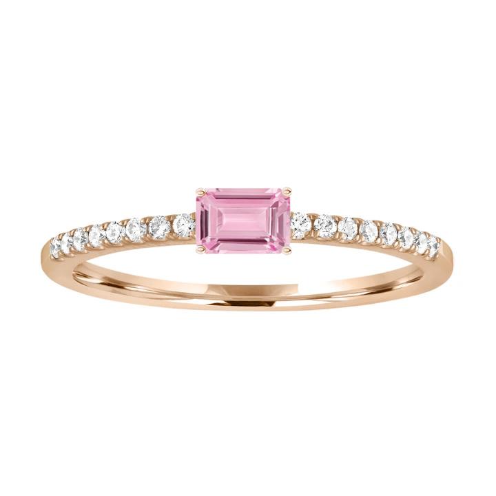 Gemstone Gum Drop Diamond Band