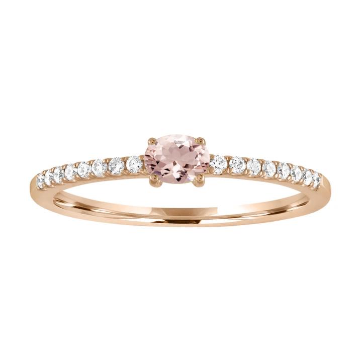 Gemstone Gum Drop Diamond Band