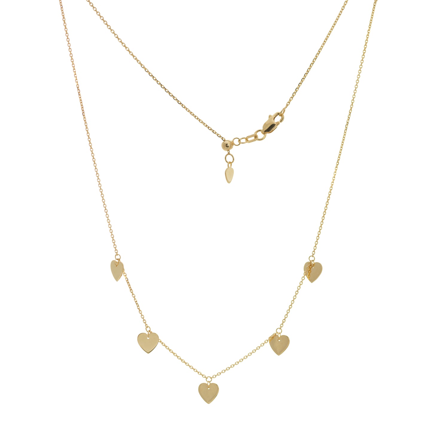 HEARTS ALIGNED NECKLACE/CHOKER