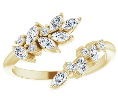 Diamond Ivy Ring