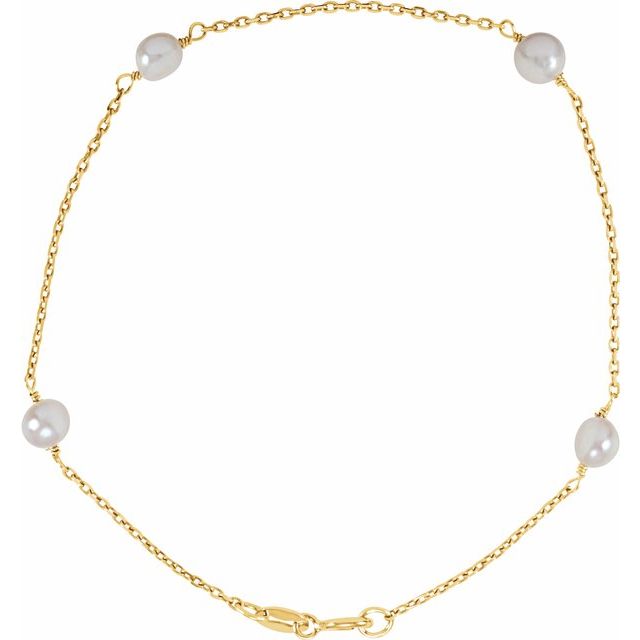 Pearl Station Bracelet