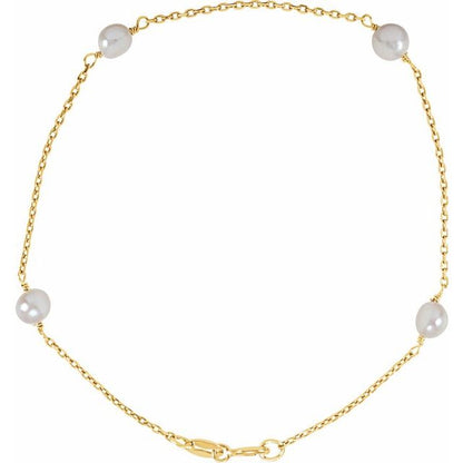 Pearl Station Bracelet
