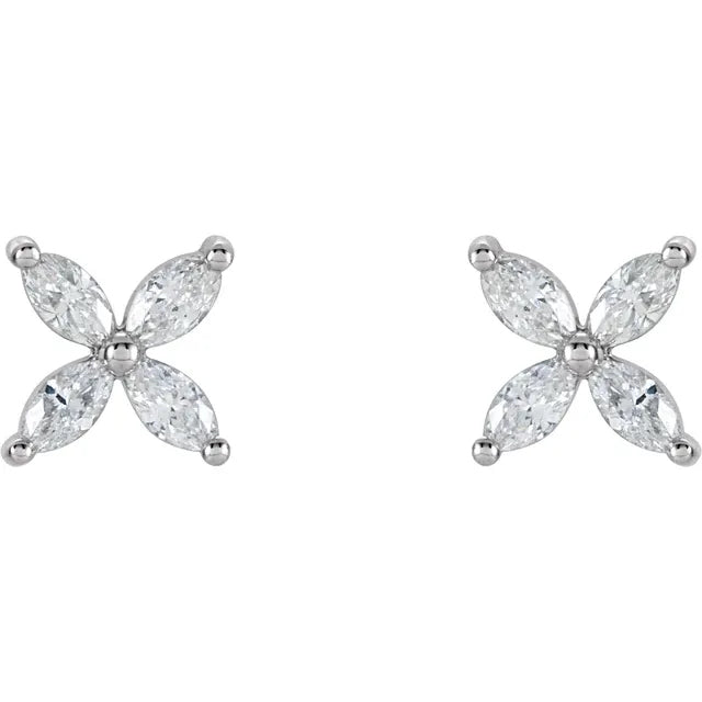 Marquise Bloom Studs
