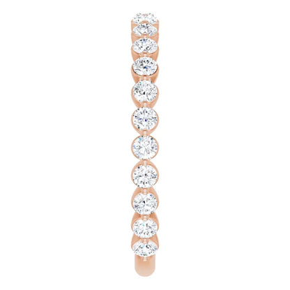Mini Scalloped Diamond Band