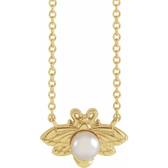 Custom Bee Necklace