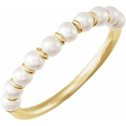 Pearl Strung Ring