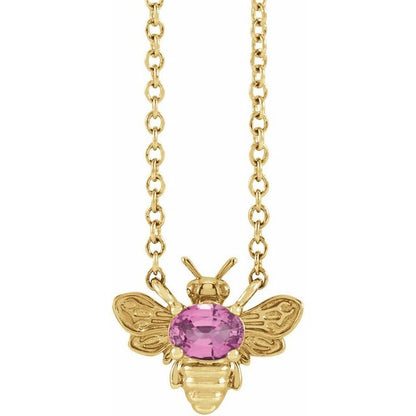 Custom Bee Necklace