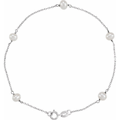 Pearl Station Bracelet