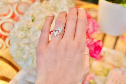 MICRO EXTRA LOVE HEART RING